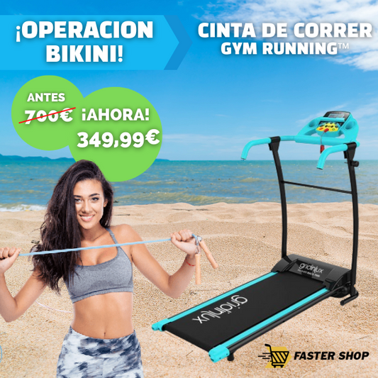 Cinta de Correr Compacta - GYM RUNNING™