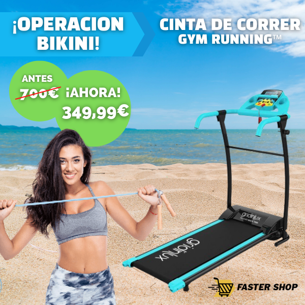 Cinta de Correr Compacta - GYM RUNNING™