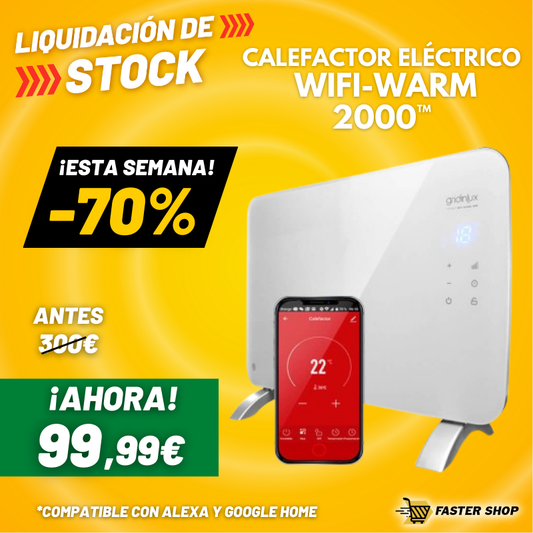 Calefactor Homely WIFI-WARM 2000™