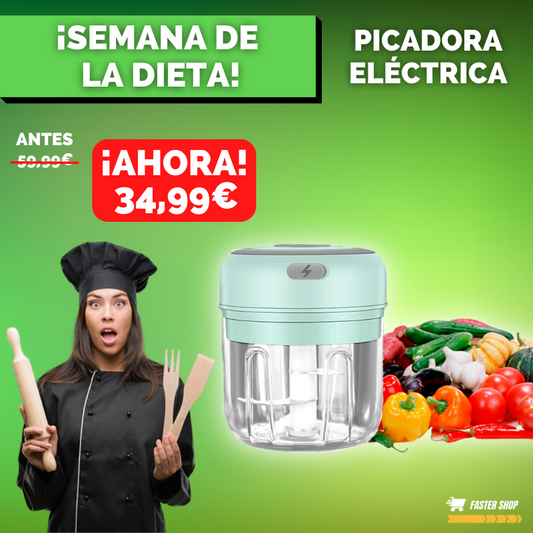 Picadora de Alimentos Electrica - MultiFood™